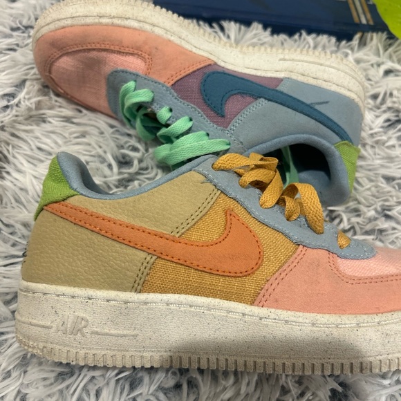 Nike Kids Sneakers - Orange, Green, Yellow
